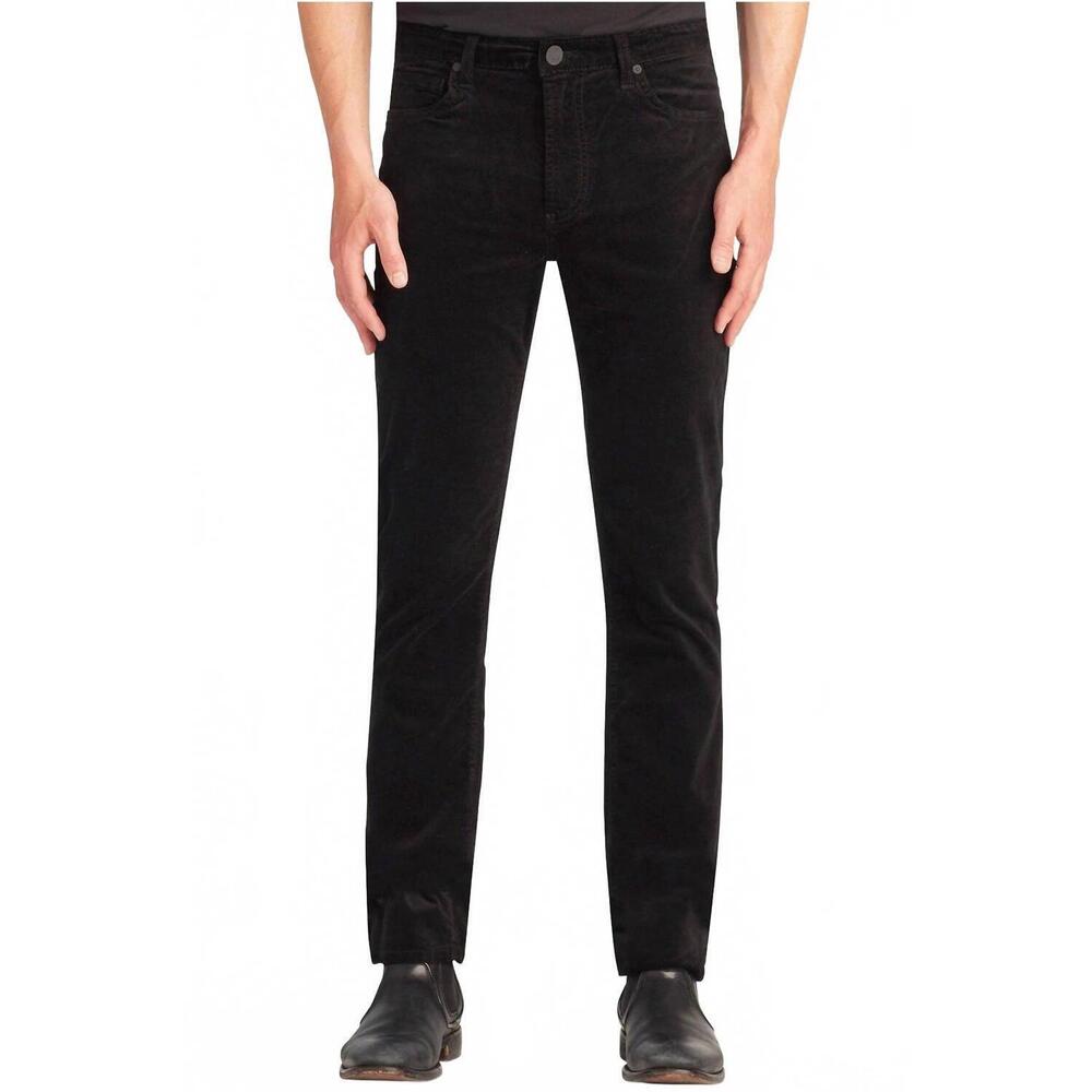 NEW MONFRERE brando velvet slim-fit jeans in velvet noir